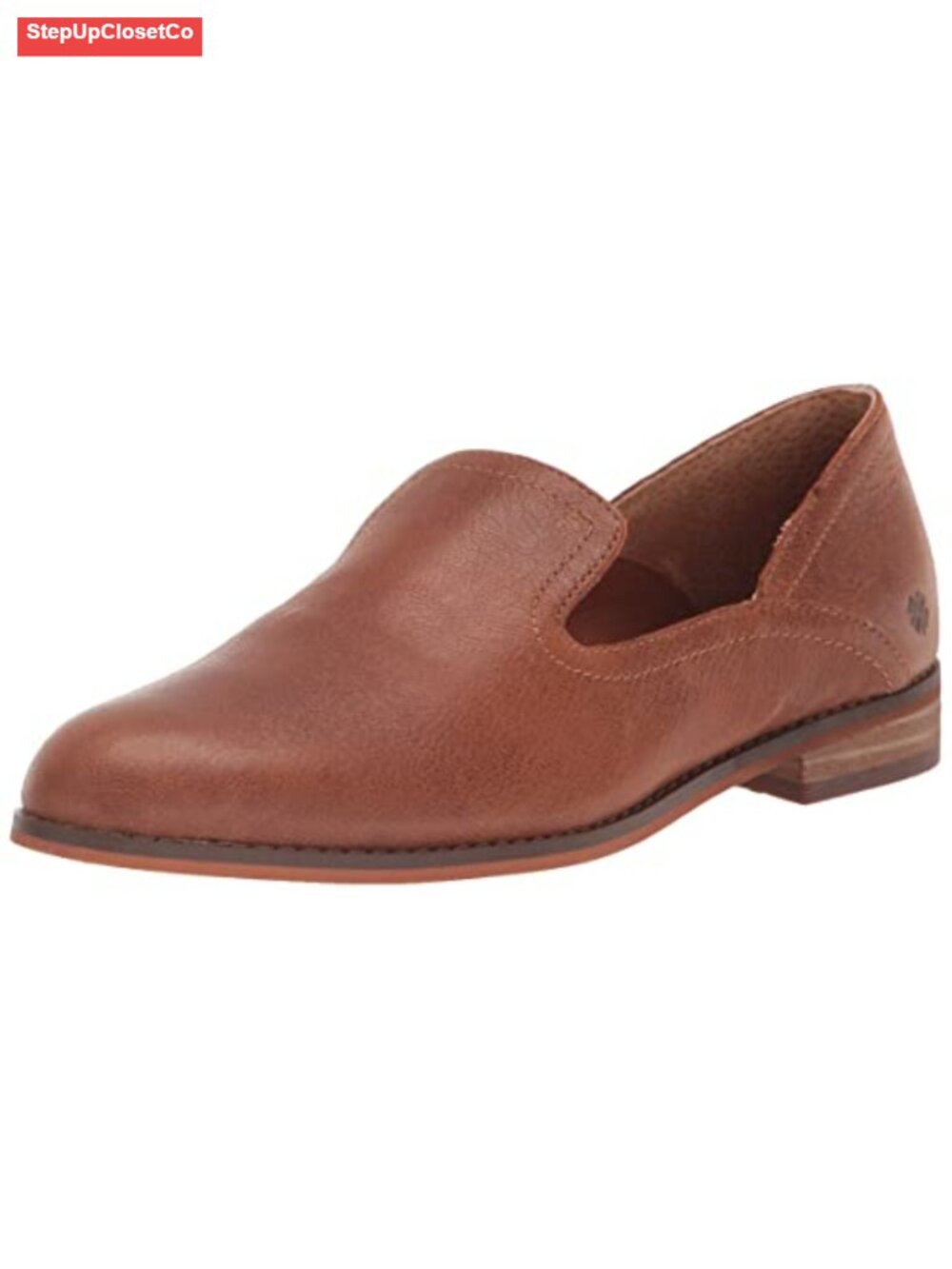 Leather Slip-On Loafer Flat Cushioned Insole Casual Everyday Women's